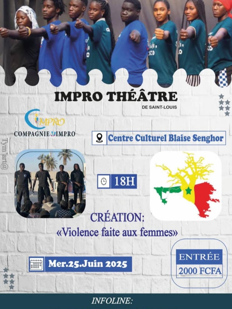 Impro Théâtre au Centre Culturel Blaise Senghor