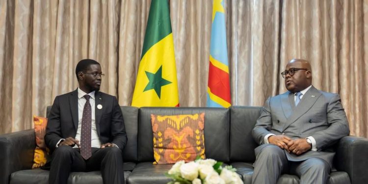 Diomaye Faye et Félix Tshisekedi renforcent la coopération entre le Sénégal et la RDC à Luanda