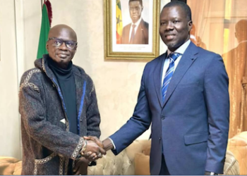 [Photos] Rencontre diplomatique : Le Consul général du Sénégal au Maroc reçoit Oumar Pène en prélude à un grand événement culturel à Tanger