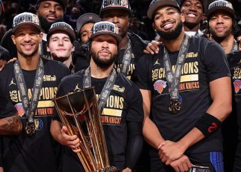 À Las Vegas, les Knicks remportent la NBA Cup et leur premier trophée depuis 1973