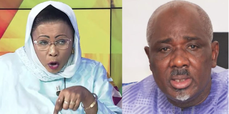 «Les prisonniers et les téléphones, c'est...» : la réaction ironique de Mame Diarra Fam «Les prisonniers et les téléphones, c’est…» : la réaction ironique de Mame Diarra Fam